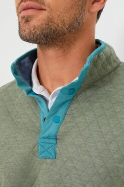 Marine Layer Blue Heather Plus Olive Corbet Reversible Pullover -Outfit And Shoe Sales Store yCDKG1Q876Dv53TcEWFChCIOp5pwbuAo 1