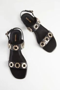 Black Leather Milan Flat Sandals -Outfit And Shoe Sales Store yFxQ7oSQcJku7qVpxACO55ocmQGXrOFj 1