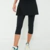 Black Jesse Skirted Capri