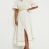 Off White Lucia Shirt Dress