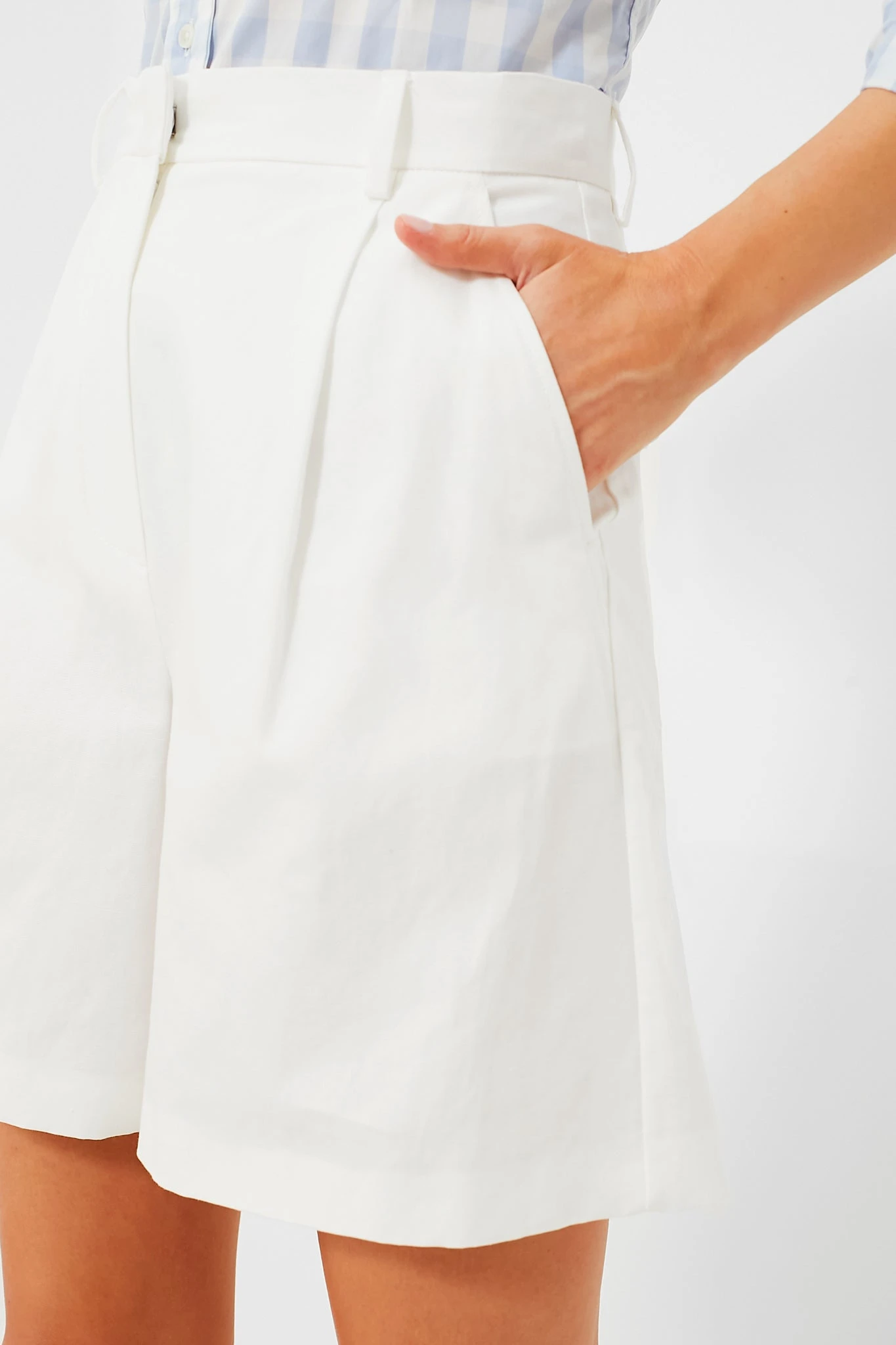 Weekend Max Mara Ivory Ecuba Shorts 5 Weekend Max Mara Ivory Ecuba Shorts - Image 5