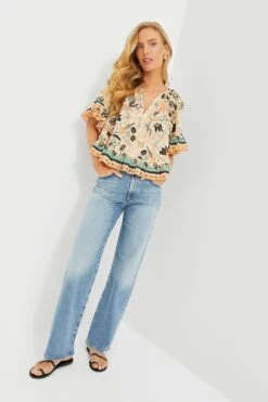 ULLA JOHNSON Pearl Flora Alessia Top -Outfit And Shoe Sales Store yo5SGPO469MfMzqVFWwY8Bpx6feg0c1C 1