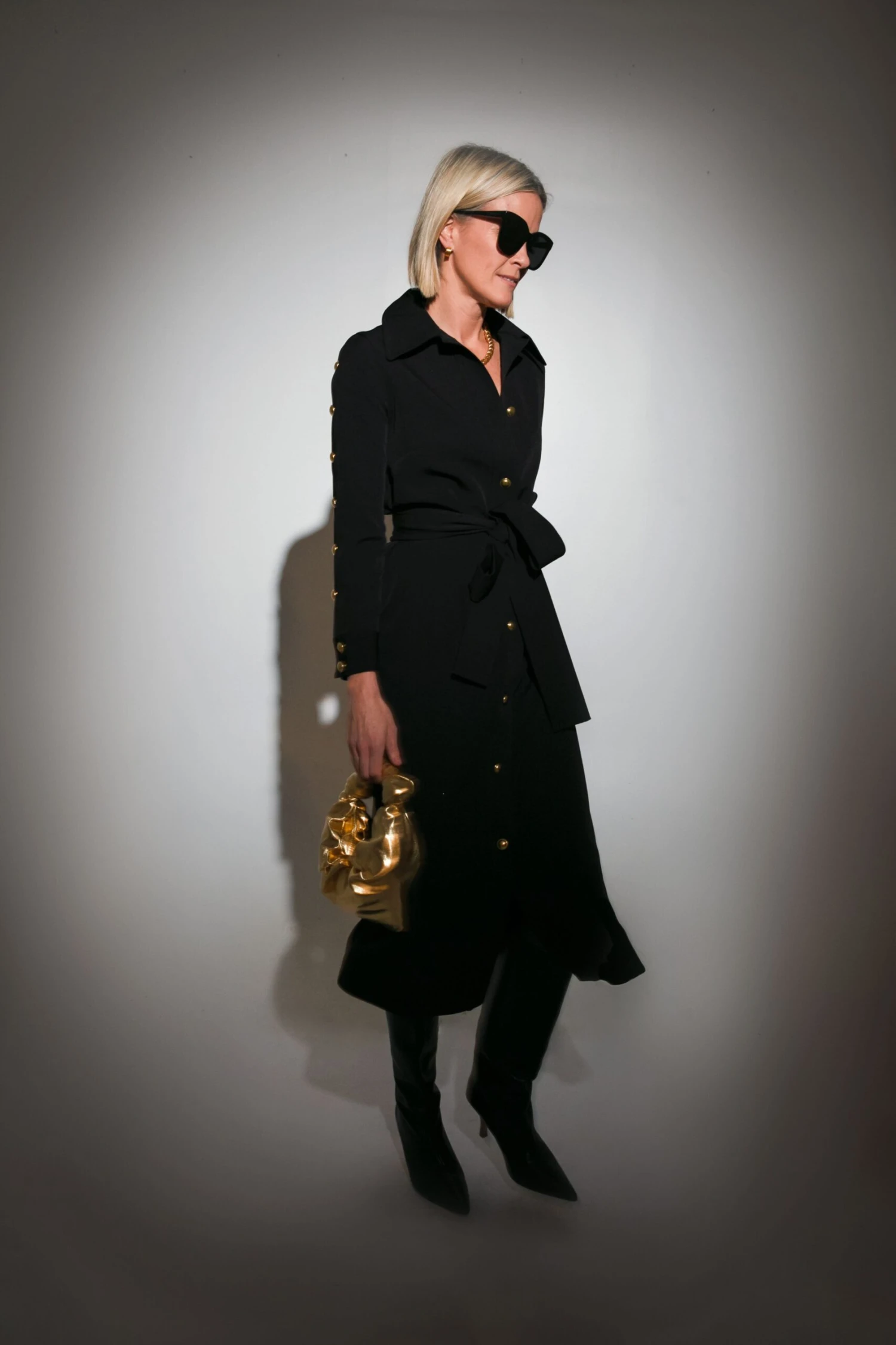 Black And Grey Gia Sunglasses 8 Black And Grey Gia Sunglasses - Image 8