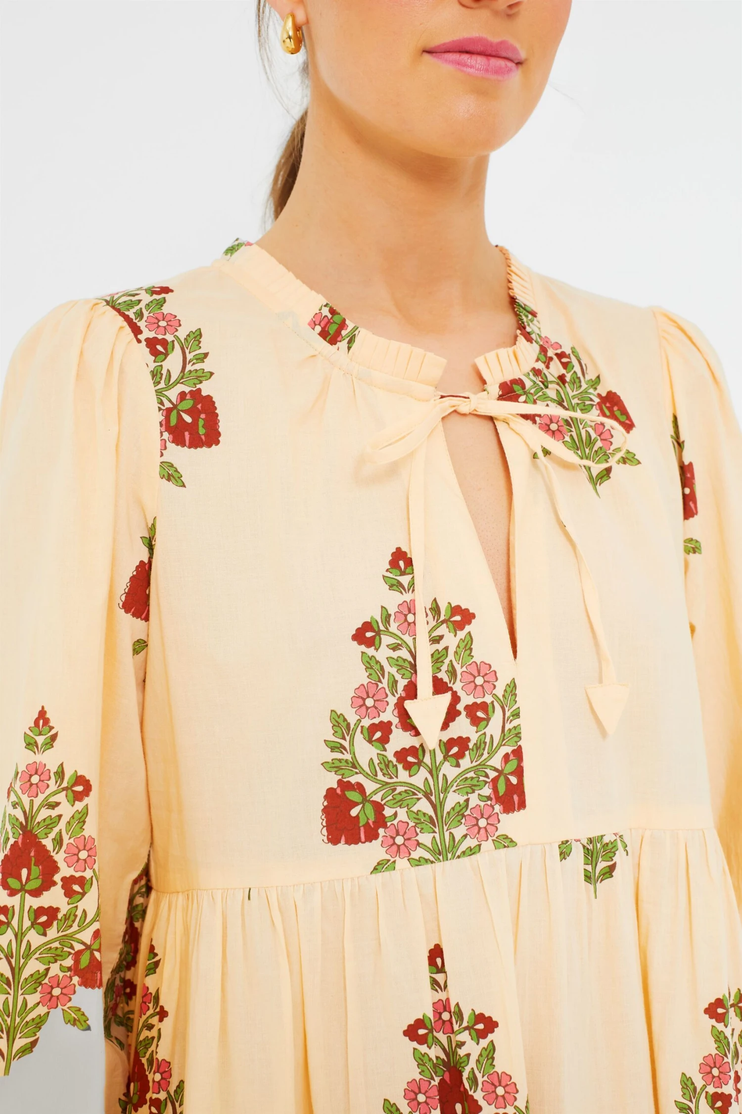 Blush Chandelier Long Sleeve Salty Paloma Caftan 5 Blush Chandelier Long Sleeve Salty Paloma Caftan - Image 5