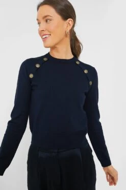 Marella Navy Serata Sweater