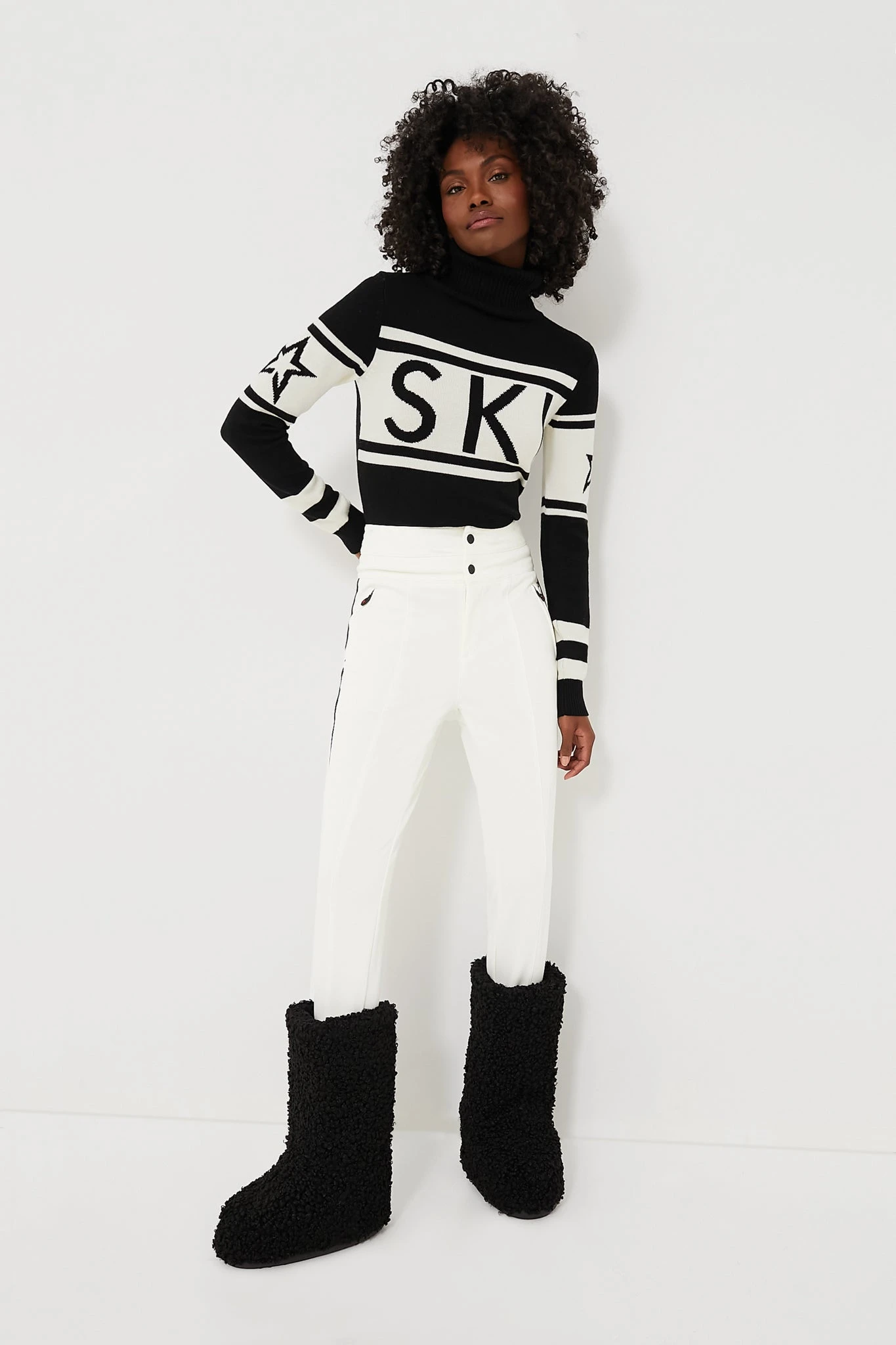 Snow White Aurora Skinny Stirrup Race Pant 2 Snow White Aurora Skinny Stirrup Race Pant - Image 2