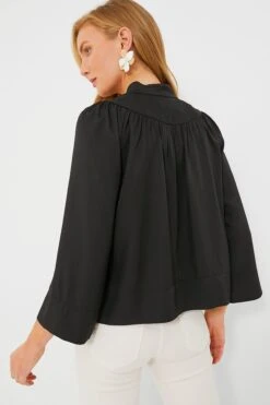 Black Phillipa Blouse -Outfit And Shoe Sales Store z7yodIRUDbp9ccrPo3YnZ188cYlzF5rC 1