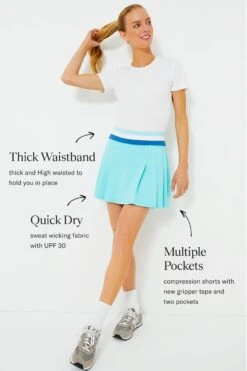 Lisbon Blue 15 Inch Lydia Pickleball Skirt -Outfit And Shoe Sales Store zGcLhTDiNaeyL3f8B150efxcjajhs2jT 1