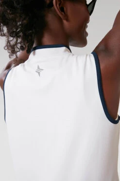 White And Navy Quarter-Zip Tennis Dress -Outfit And Shoe Sales Store zRqHZDnHeM02O1kVTz9DeKfbTfjoQrxo 1