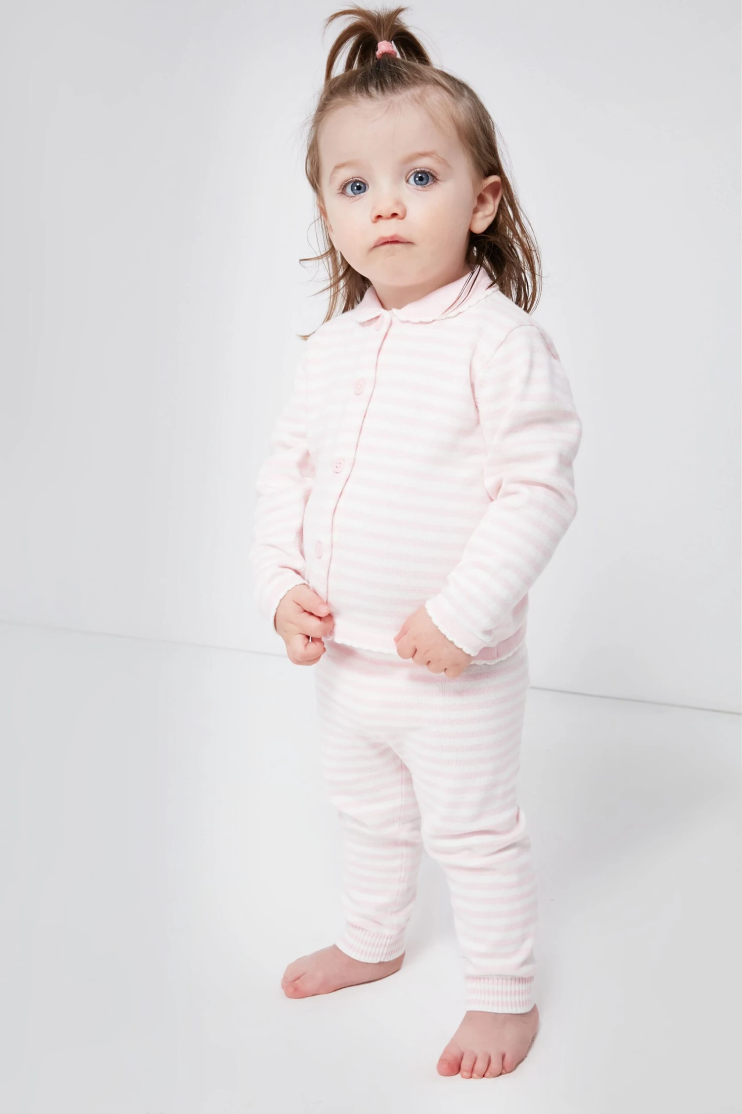Pink Striped Knit Set 2 Pink Striped Knit Set - Image 2