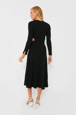 Black Cut Out Midi Dress -Outfit And Shoe Sales Store zzA15CQPe0TZ75IeQJF3rPhWGA6eRjGc 1